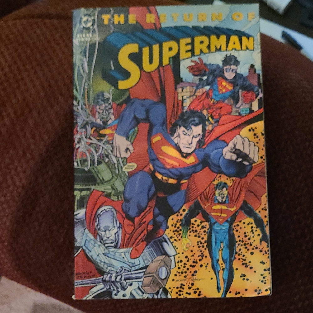 Superman Trading Cards - Dynamic Blue and Red